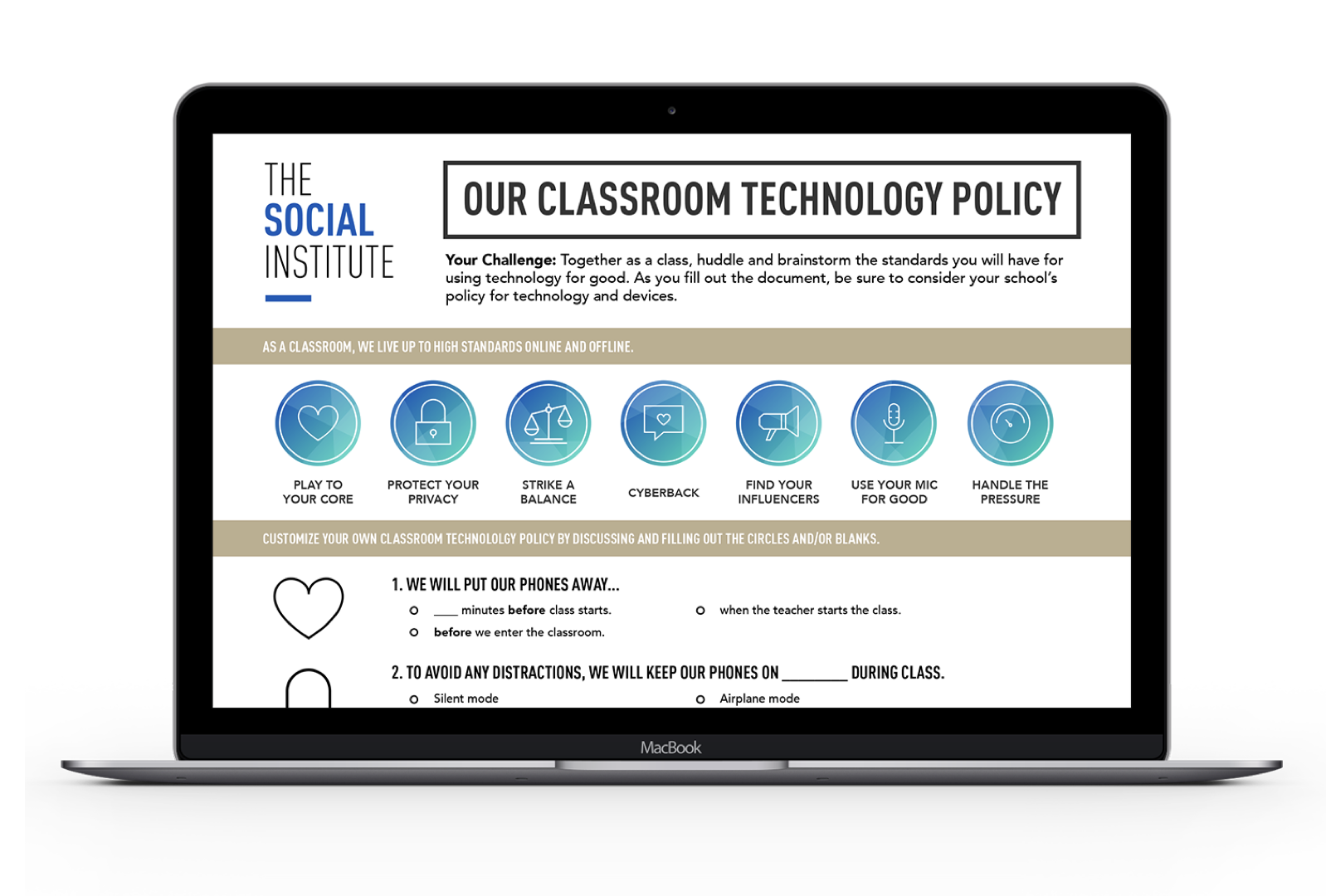 TSI Classroom Tech Policy