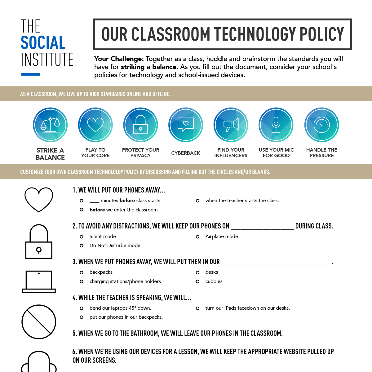 TSI Classroom Technology Policy