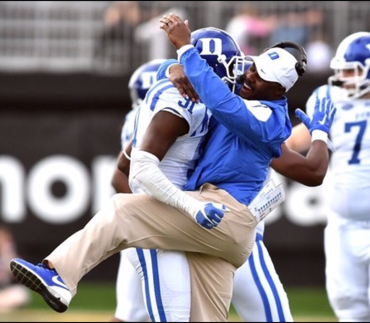 How Duke Football's Derek Jones wins the game of social media