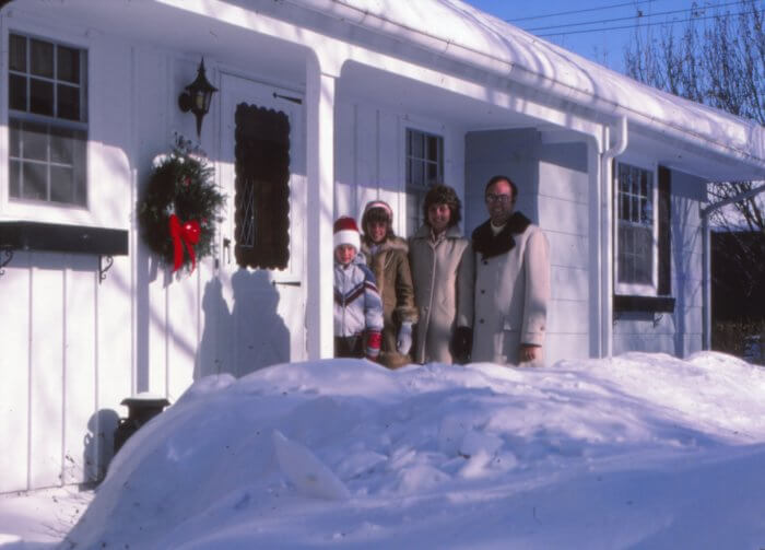 Gail Marie and her family, 1983